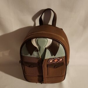 Her Universe Marvel Loki Mini Backpack. Adjustable Straps Printed Interior. Nwt